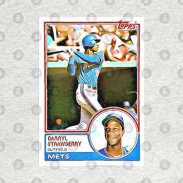 Darryl Strawberry: 1983 Flashback Champs by flashbackchamps